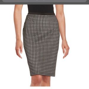 Calvin Klein Square mesh skirt